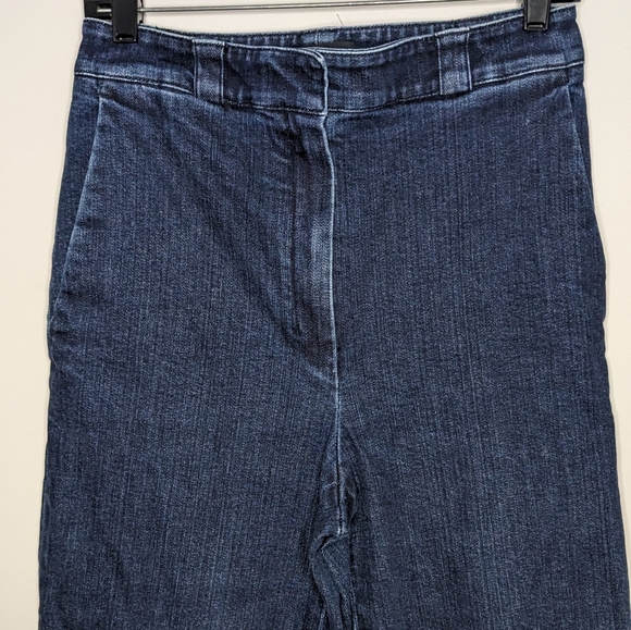Theory Structured Denim Straight Cuff Pant - Picture 5 of 13